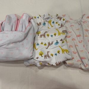 3 baby halo sleep sacks bundle